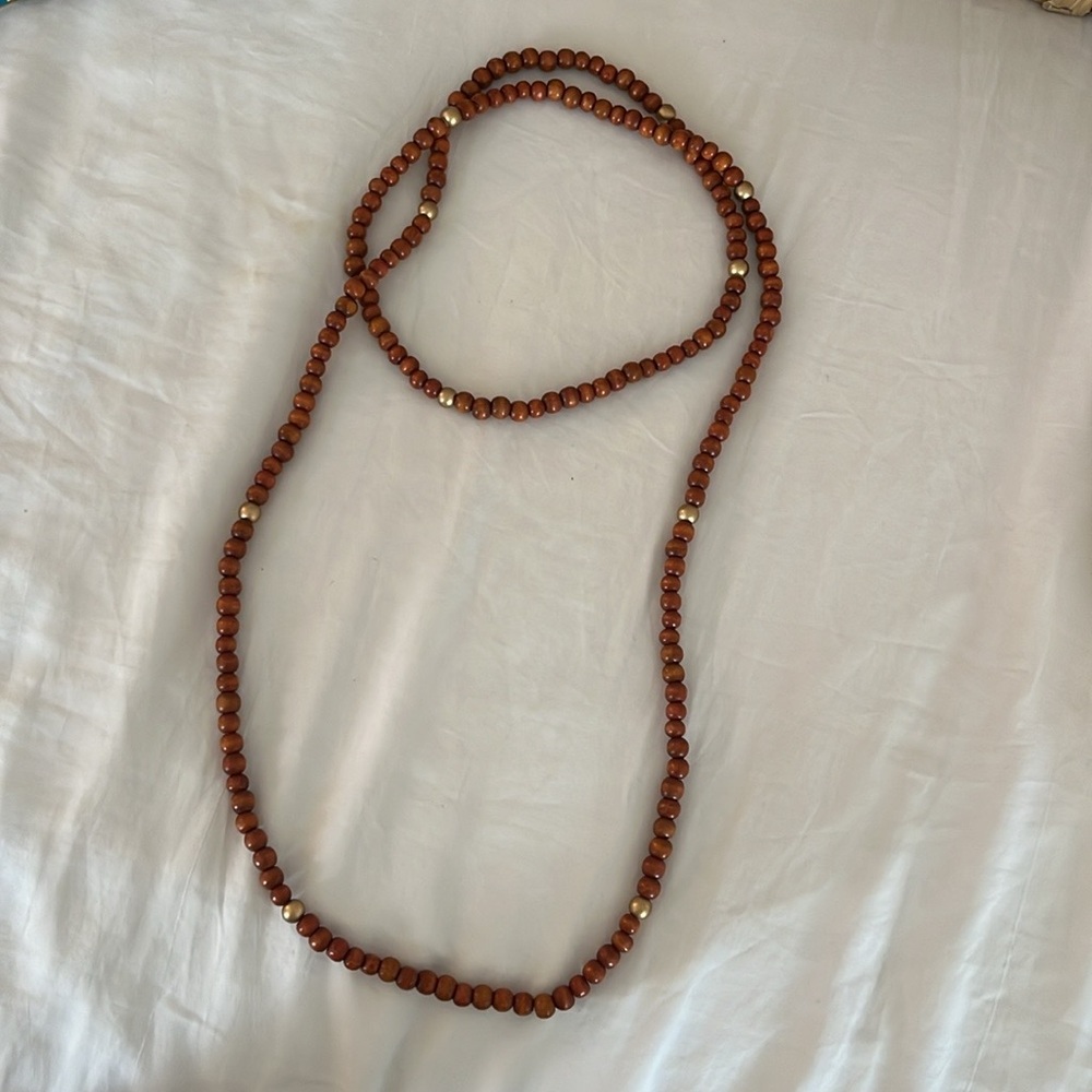 Beaded Wrap Necklace